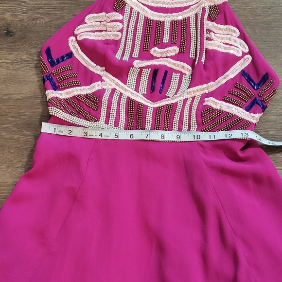 NWT Revolve NBD X Haven Pink Cocktail Beaded Mini Dress sz S - Picture 8 of 16